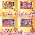 thumbnail image 1 of Sentmoon Kids Toy Gift for Her Children's Play Home Toys Kitchen Small Appliances Tableware Dressing Table Accessories Gift Box Kindergarten Training Class Gifts, 1 of 8