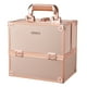 thumbnail image 1 of Makeup Train Case FRENESSA, organizador de viaje y cosméticos, color oro rosa, 1 of 7