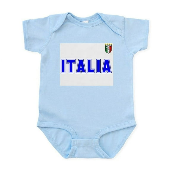 CafePress - Italia Team Infant Bodysuit - Baby Light Bodysuit, Size Newborn - 24 Months