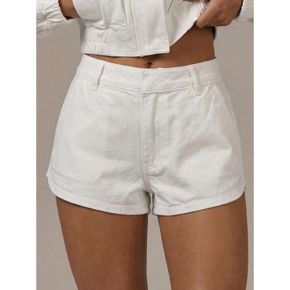 MUSERA Mini Denim Shorts Spring Summer Cute Cosy Cottage Core Spring Dew