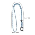 thumbnail image 2 of Correa de Lanyard para Insignia Uxcell de 18.8 Pulgadas, Cordón de Llave con Gancho de Metal para Llaves, Azul Camo, 2 of 5