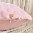 thumbnail image 3 of REGALWOVEN Throw Pillow Covers Set of 2 Daisy Flower Farmhouse Soft Throw Pillows for Sofa Holliday Home Decor Pink 18" x 18", 3 of 6