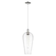 thumbnail image 3 of 716-1P-PN-G456-8SDY Innovations Lighting Chelsea - 1 Light Cord Hung Mini Pendant-20 Inch Tall and 8 Inch Wide-Polished Nickel Finish-Seedy Deco Swirl, 3 of 6