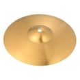 thumbnail image 4 of Hytrove Cymbals Replacement Accessories 1Pcs Golden for Practice Drum Kit, 4 of 8