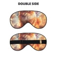thumbnail image 2 of Fuzoiu Cute Cloud Pomeranian Print Sleep Masks,Eye Masks with Adjustable Strap for Sleeping,Night Eye Shade for Women Men,Eye Cover for Full Night's Sleep, Travel and Nap, 2 of 7