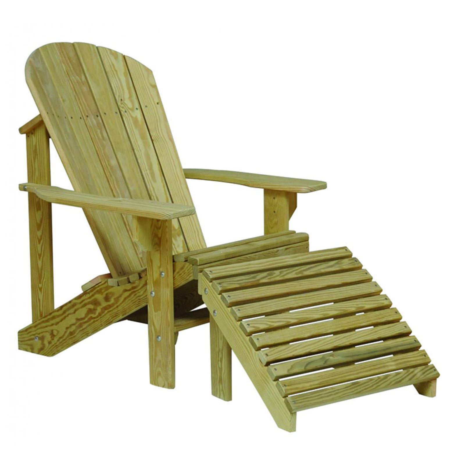 Hershy Way Treated Wood Patio Adirondack Chair