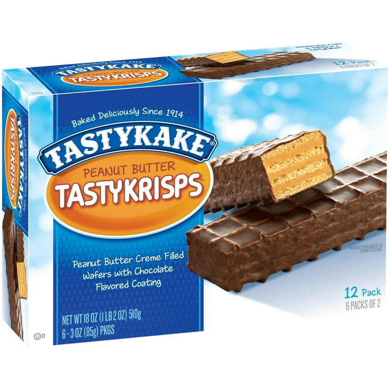 Tastykake Peanut Butter Tastykrisps, 18 oz. Box - Walmart.com