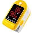 thumbnail image 1 of Oxímetro de pulso de dedo Dagamma DP100 en amarillo: el auténtico oxímetro de pulso para uso deportivo y aeronáutico., 1 of 5