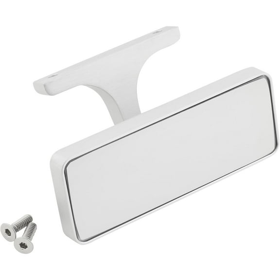 Billet Aluminum Inside Rear View Mirror, Screw-On