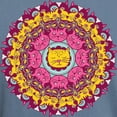 thumbnail image 3 of CafePress - Mandala Cats T Shirt - Mens Comfort Colors Shirt, 3 of 5