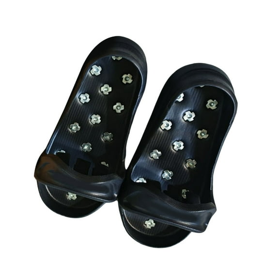 Spiked Shoes Slip On Spiked Shoes for Stability On Epoxy & Self Leveling Floors