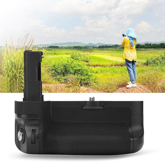 Vertical Battery Grip, 7.2-8.4V Black Battery Grip For Photography