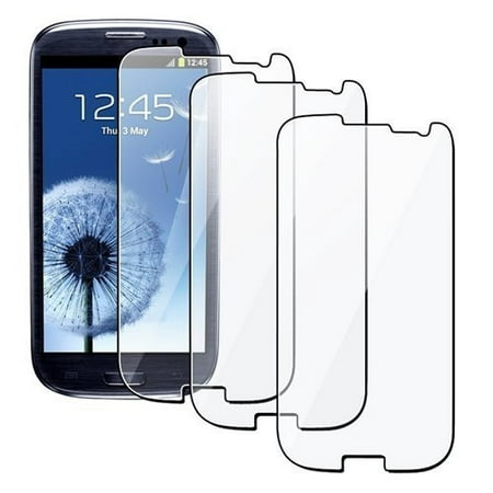 3-pack Crystal Clear Screen Protector for Samsung Galaxy S3
