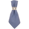 thumbnail image 3 of DII Solid Pastel Napkin Set Cotton, Machine Washable, 20x20 Inch, Stonewash Blue, 6 Count, 3 of 8