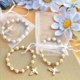 thumbnail image 5 of 4X Favor de Pulsera de de Ala de con Bolsas de Organza Favor de Bautismo AcríLico para NiñO y NiñA ComunióN CumpleañOs Boda, 5 of 5