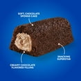 thumbnail image 4 of Hostess Twinkies Chocolate Lovers Snack Cakes, Chocolate Sponge Cake with Chocolate Flavored Filling, 13.58 oz Box (10 Count), 4 of 11