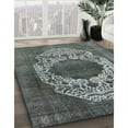 thumbnail image 3 of Ahgly Company Machine Washable Indoor Rectangle Industrial Modern Light Black Area Rugs, 8' x 10', 3 of 7