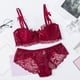 thumbnail image 2 of Gibobby Ropa sexy de mujer para sexo Lencería de Encaje para Mujer, con Cierre Frontal, Cuello en V, camisón Sexy(Rojo, 32), 2 of 3