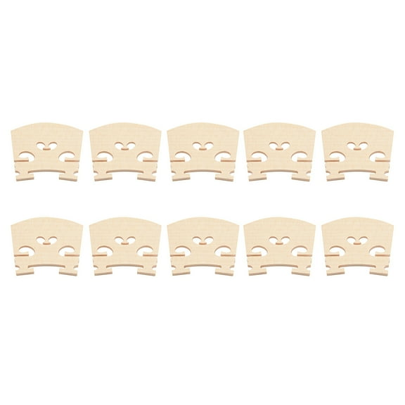 10 * violin bridge 1 * Plastic bag-wood color