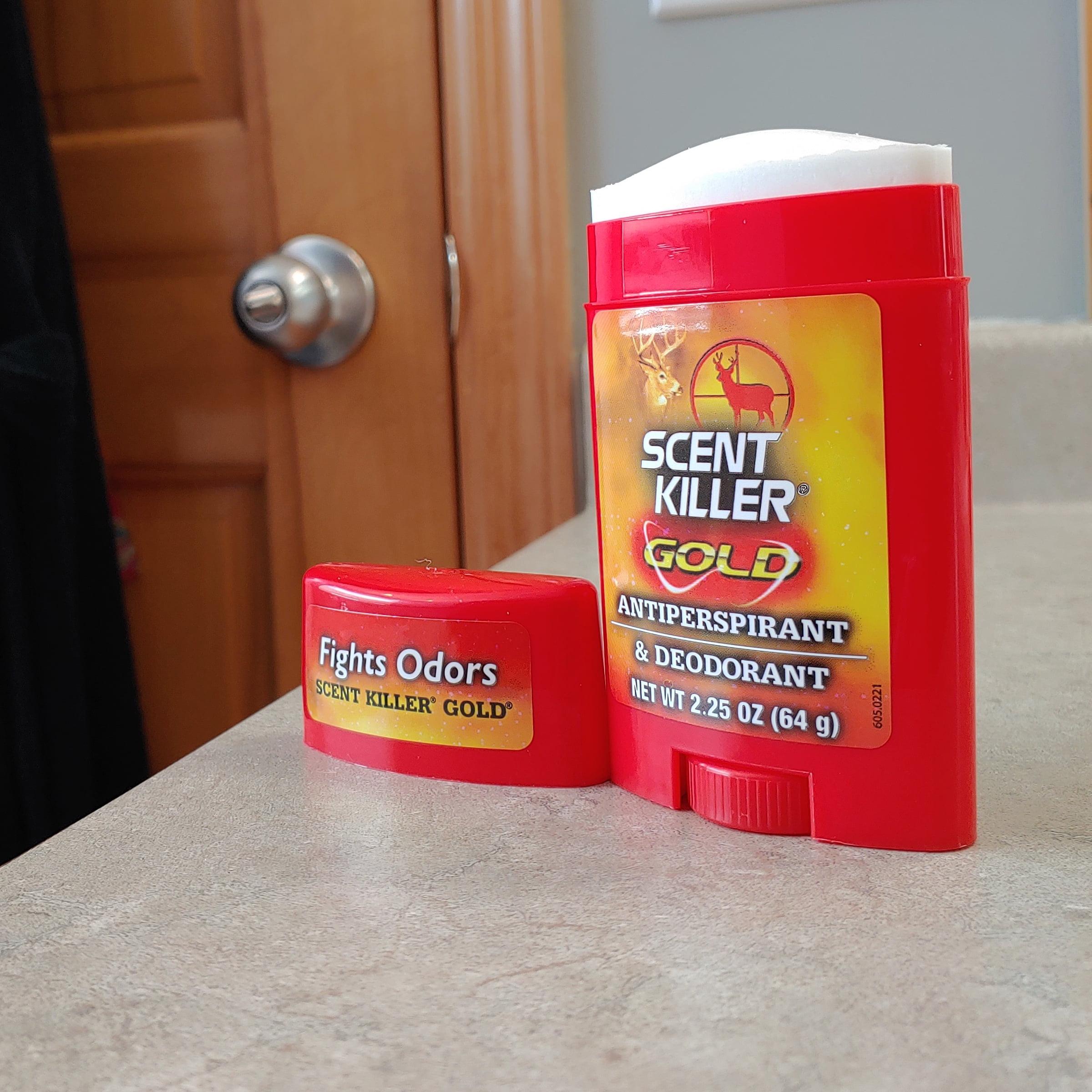 (2 pack) Wildlife Research Center, Scent Killer Gold, 2.25 oz Hunting Antiperspirant and Deodorant