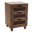 thumbnail image 1 of Finch Sawyer 3 Drawer Cabinet Brown, 1 of 8