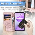 thumbnail image 2 of for Xiaomi 12 Lite Wallet Case, Cat Dog Cartoon Cute Style with ID Card Holder PU Leather Flip Phone Cover Case for Xiaomi 12 Lite MG Rose Gold, 2 of 14