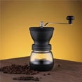 thumbnail image 4 of Advancent Molinillo de café manual con ajuste ajustable Molino de café manual con tarro sellado Juegos de servir café y té Advancent HA013873-00, 4 of 6