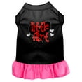 thumbnail image 4 of Mirage Pet Little Flirt Screen Print Dog Dress Black with Red XXL, 4 of 11