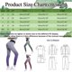 thumbnail image 3 of Gibobby Leggings de yoga para mujer Leggings Casual Slim Mujer Alta Leggings Pantalones Cintura Gradiente Fitness Running Stretch Yoga Pantalones de(Morado,XL), 3 of 5