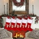 thumbnail image 4 of VEYLIN 20 Inch Christmas Stockings Large Embroidered Stockings Plush Embroidered Stockings Christmas Stockings with Letters(Y), Embroidered Stockings, 4 of 5