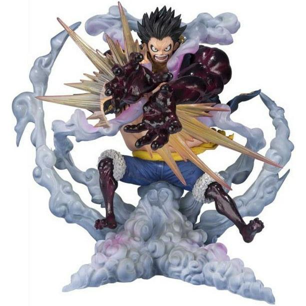 Figuarts Zero One Piece Monkey D Luffy Gear 4 Leo Bazooka Statue Walmart Com Walmart Com