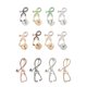 thumbnail image 1 of 12pcs Stethoscope Brooch Pin Doctor Nurse Stethoscope Lapel Pin Alloy Jewelry, 1 of 4