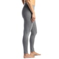 thumbnail image 3 of Fishers Finery Women's Ecofabric Athletic Yoga Ankle Legging (Light Heather Gray, XS), 3 of 6