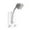 Blanc, variante sur Pomme de Douche en Acier Inoxydable Support de Douche Sans Perçage Luminaire Suspendu Pomme de Douche pour Enfants Pomme de Douche Pluie Salle de Bain Mur Fleur Base Pomme de Douche Pluie Pomme de Douche
