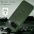thumbnail image 5 of Casetego For Google Pixel 10/ Pixel 10 Pro Case 6.3" with Stand,Magnetic Slim Heavy Duty Shockproof Protective Phone Case for Google Pixel 10/ Pixel 10 Pro,Green, 5 of 8