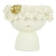 thumbnail image 1 of Florero decorativo Sunnimix escultura de resina Beige, 1 of 7