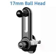 thumbnail image 2 of Soporte para teléfono móvil con rótula de 17 mm para rejilla de ventilación del coche, base giratoria de 360°, ajustable, para salidas de aire del coche., 2 of 5