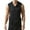 Black, variant on ZVNAΖH Mens Workout Gym Hooded Tank Top Sleeveless Cut Off Fashion T Shirts Breathable Quick Dry Hoodies