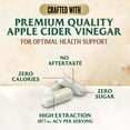 thumbnail image 6 of Apple Cider Vinegar Capsules 1877mg - Extra Strength Detox & Cleanse with Vitamin D & Zinc - Premium ACV Pills with Joint Natural Digestion & Immune Support - Vegetarian Supplement - 120 Capsules, 6 of 9