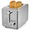 Gray+Stainless steel, variant on WHALL 2 Slice Toaster - Stainless Steel Toaster with Wide Slot, 6 Shade Settings, Bagel Function, Silver