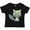 AB-Black, variant on Hipster Raccoon, Raccoon With Glasses, Flowers Boys or Girls Toddler T-Shirt
