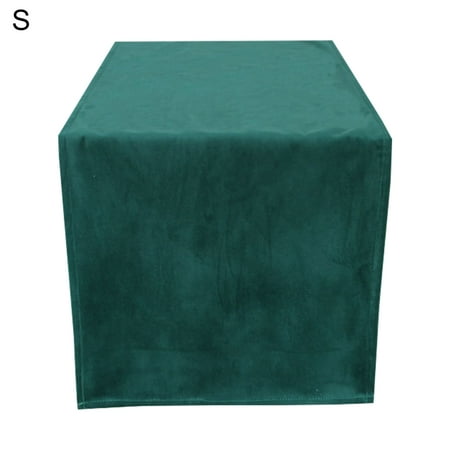 

XIEC Fine Texture Table Runner Fadeless Flannel Heat Insulation Decoration Table Mat for Home