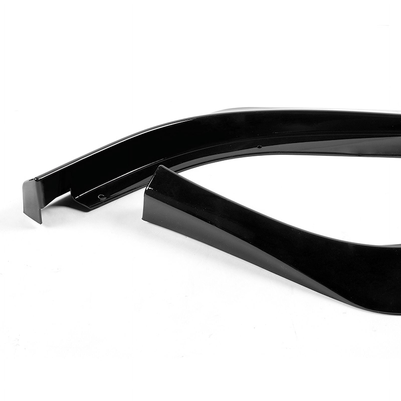 Stay Tuned Performance For 2013-2015 Honda Civic Sedan Painted Black Aero-Style Front Bumper Body Lip