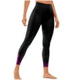 thumbnail image 4 of DDAPJ pyju Plus Size Leggings for Women High Waist Tummy Control Yoga Pants Novelty 3D Flame Print Casual Tights Buttery Soft Milk Silk Legging Hot Pink XXL, 4 of 6