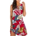 thumbnail image 1 of Vestido sin mangas sin mangas con estampado de verano suelto para mujer OAVQHLG3B Store  lin121212, 1 of 5