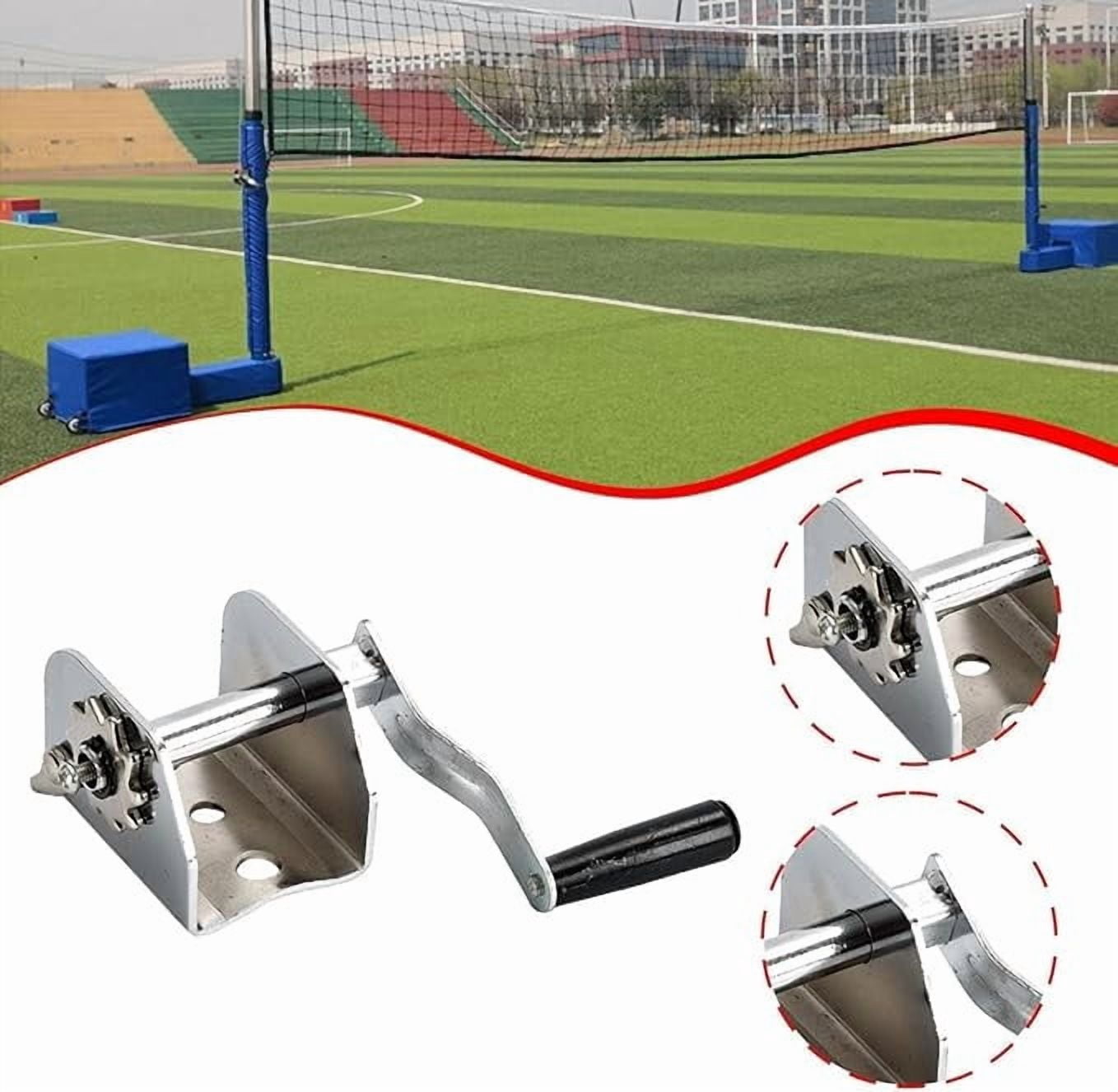 Heavy Duty Volleyball Net Tensioner Handle - Professional Hand Crank for Easy Net Adjustment, Durable Alloy Construction, Portable & Tool-Free Installation