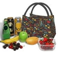 thumbnail image 3 of Disketp BBQ Barbecue Grill Insulated Bags, Insulated Cooler Bag Totes for Lunch Beach Camping, 3 of 6