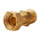thumbnail image 3 of Wmhnj Conector de codo de cobre de 3 vas con rosca G12 de 4 puntos para instalacin de tuberas de agua a prueba de fugas, 1 pieza, 3 of 4