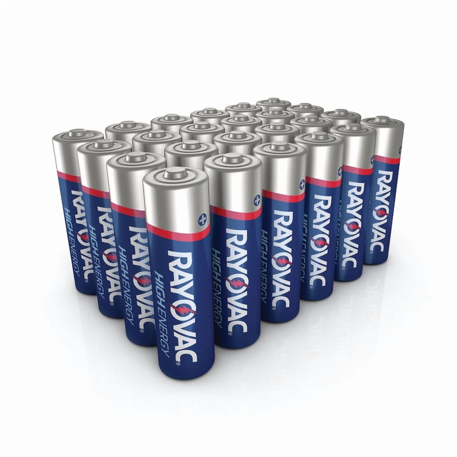 Rayovac High Energy Alkaline, AA Batteries, 24 Count