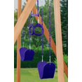 thumbnail image 2 of Trailside Cedar Columpio con Columpios y Barra Trapecio, Todo de Madera, Herrajes E Instrucciones de Montaje Incluidos, 2 of 5